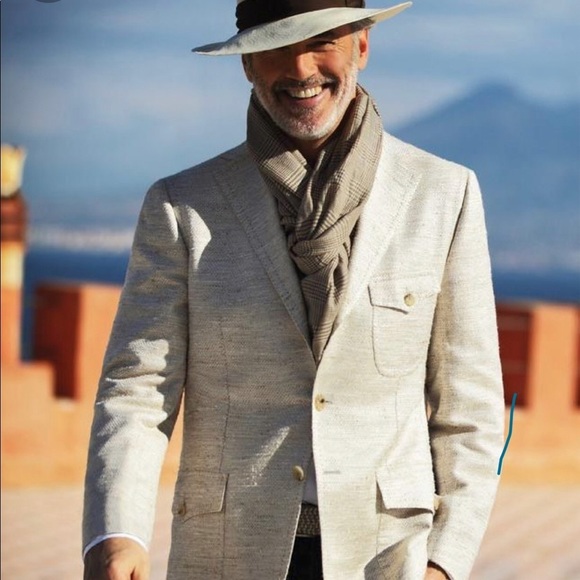 DIOR Authentic Pure 100% Wool Scarf Fringe Detail Hem NWOT Sunrise Academia - Picture 14 of 14